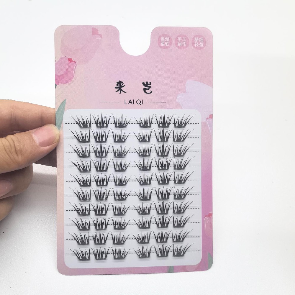 Brushed glue folding box small sheet shrimp soldier crab will fake eyelash